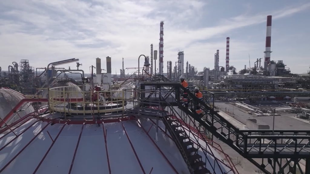 LRQA engineers at Repsol facility